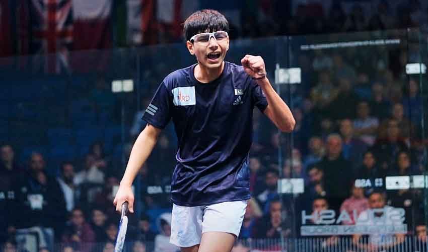 Sohail Adnan Wins British Junior Open Under-13 Squash Title