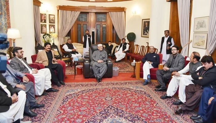 President Zardari Vows Economic Stability, Political Unity Amid National Challenges