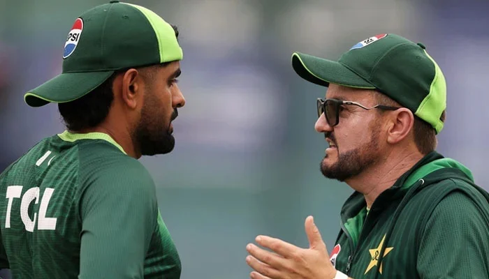 Hesson Explains Babar’s Batting Demotion After Pakistan’s Win Over Namibia