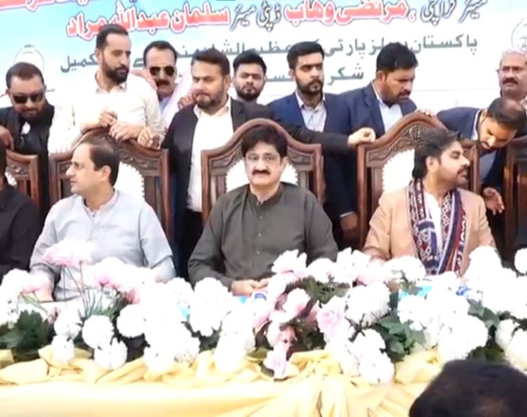 CM Sindh Murad Ali Shah Announces Rs300 Billion Karachi Development Plan, Slams Federal Interference