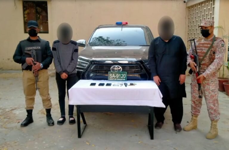 Rangers, AVCC Arrest Two Kidnappers in Joint Operation in Karachi