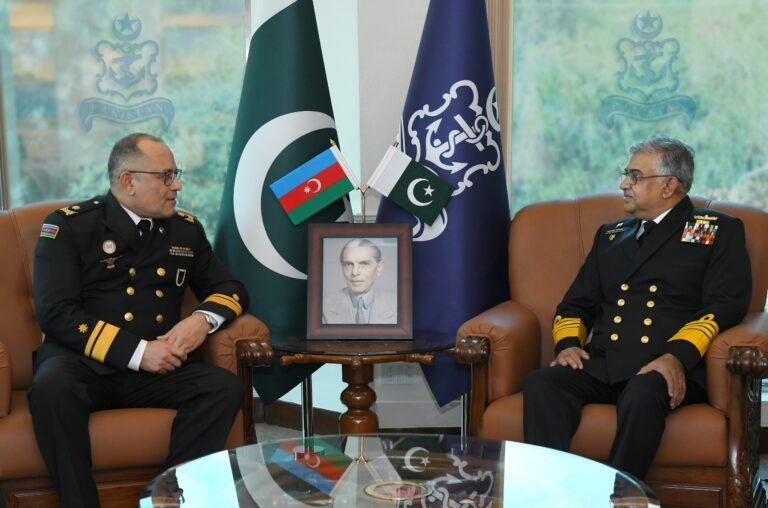 Azerbaijan Naval Forces Commander Meets Pakistan Navy Chief to Boost Maritime Cooperation
