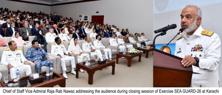 Maritime Security Exercise SEA GUARD-26 Concludes Successfully in Karachi