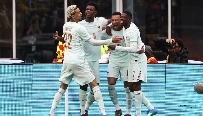 Mbappe Nears France Scoring Record in Win Over Brazil