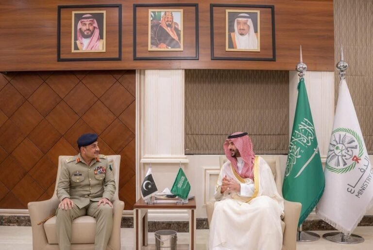 COAS Asim Munir Meets Saudi Defence Minister Amid Rising Regional Tensions