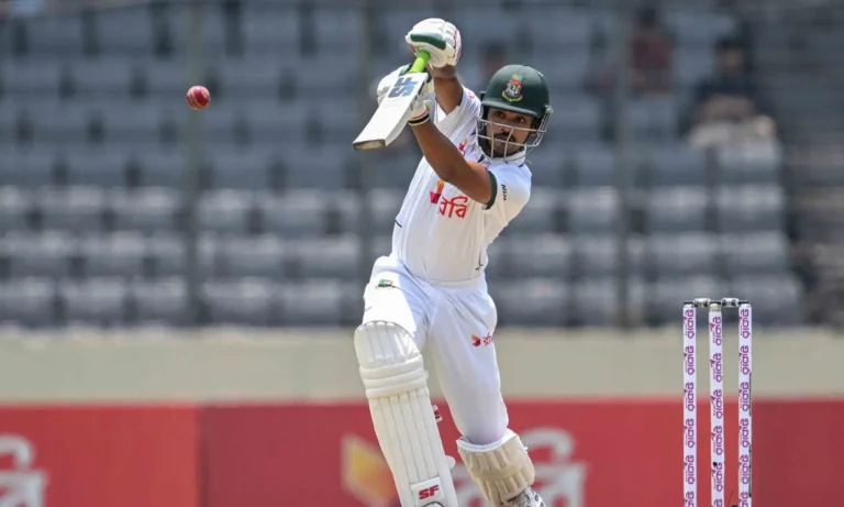 Shanto’s Brilliant Century Puts Bangladesh in Command Against Pakistan in Dhaka Test