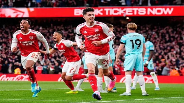 Arsenal Move Closer to Premier League Title With Narrow Win Over Burnley