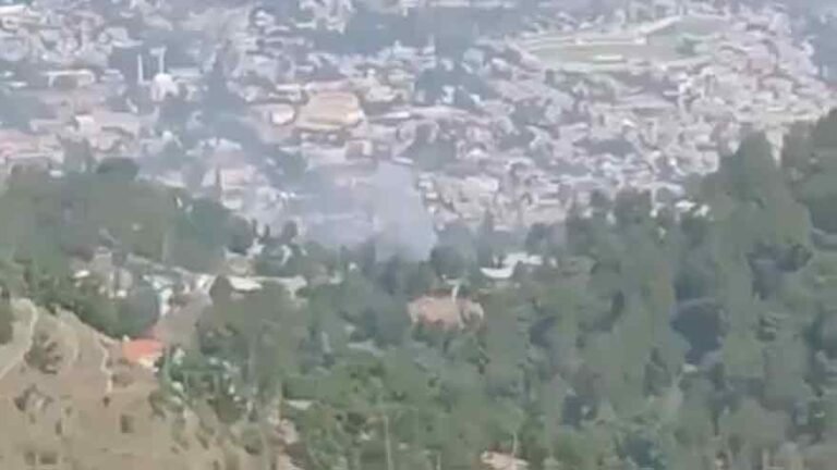 Pakistan Army MI-17 Helicopter Crashes Near Muzaffarabad