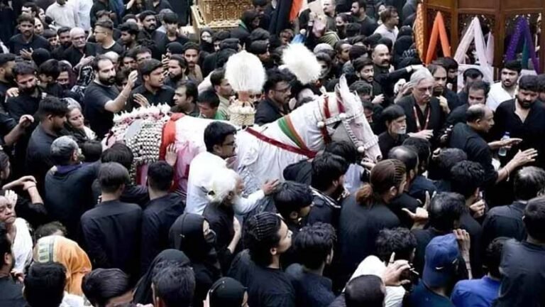 9th Muharram Processions held across Pakistan with enhanced security arrangements and traffic management.