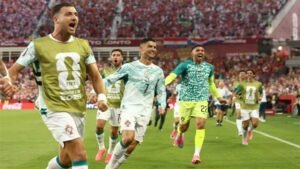 Portugal vs Croatia Ramos sends Portugal into World Cup last 16 after VAR drama