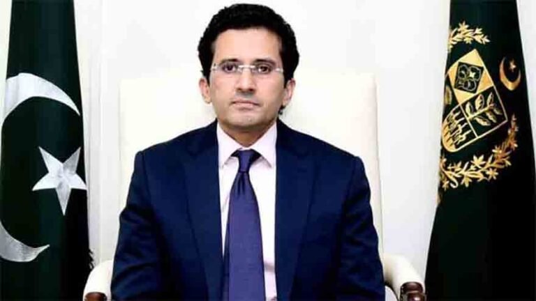 Federal Petroleum Minister Ali Pervaiz Malik addresses the media on fuel prices in Islamabad.
