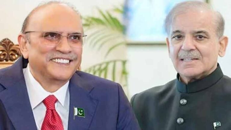 President Asif Ali Zardari and Prime Minister Shehbaz Sharif reaffirm Pakistan's support for Kashmiris on Accession Day.