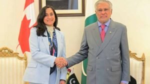 Pakistan-Canada Ties Ishaq Dar, Anita Anand Agree to Expand Bilateral Cooperation