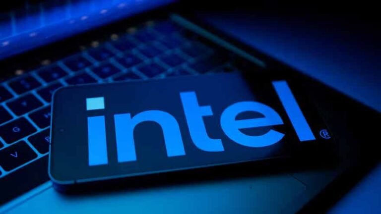 Intel headquarters following stronger quarterly earnings driven by growing demand for AI data centre processors.