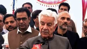 JAAC Khawaja Asif Accuses Banned Group of Challenging Pakistan-Kashmir Ties