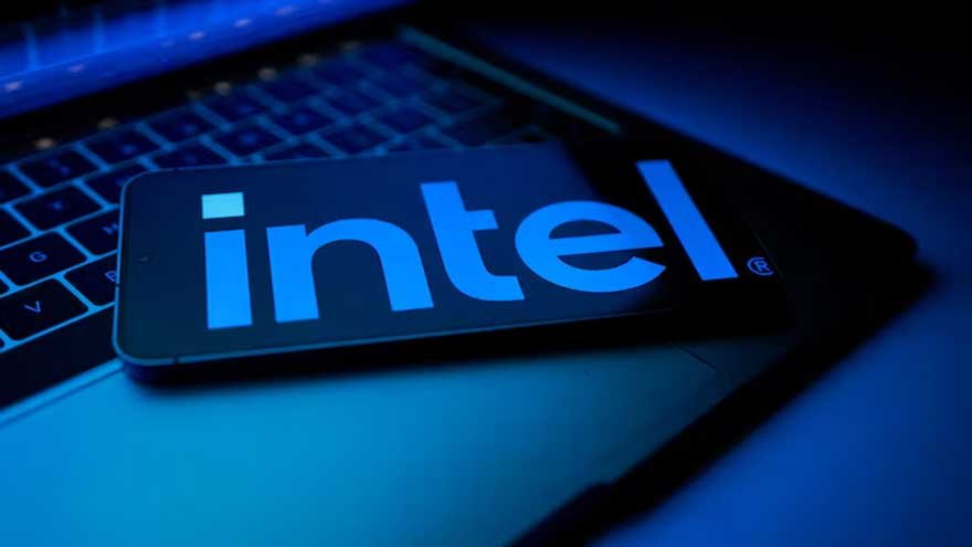 Intel chip manufacturing facility as the company plans a $15 billion share sale