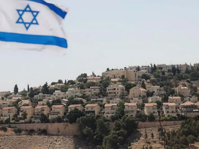 Israeli settlement expansion in the northern West Bank near Jenin.