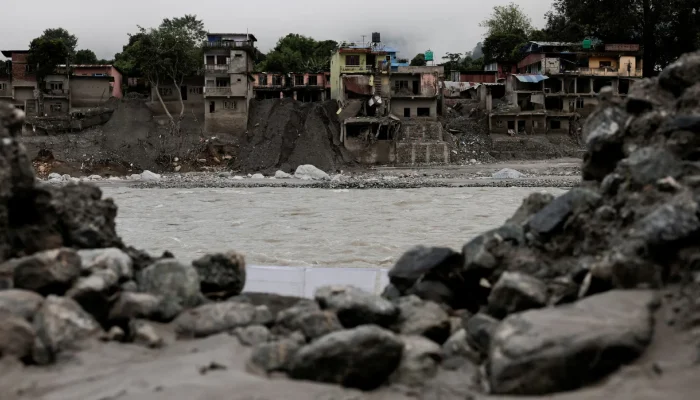 India-Nepal Floods after heavy rain triggers flooding and landslides across the region.