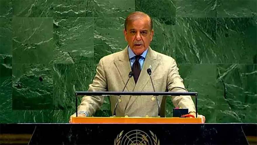 US-Iran Ceasefire as Prime Minister Shehbaz Sharif discusses Pakistan's mediation efforts at the UN.