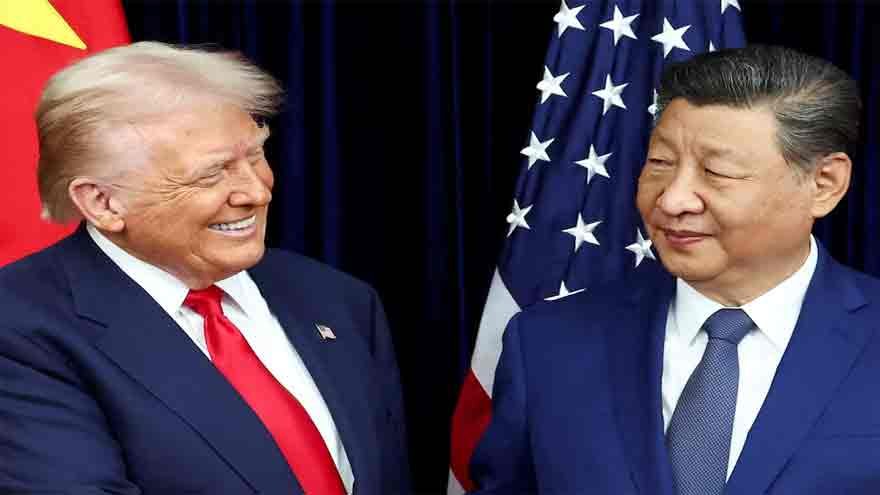 Trump-Xi Talks as Donald Trump welcomes Chinese President Xi Jinping at Joint Base Andrews.