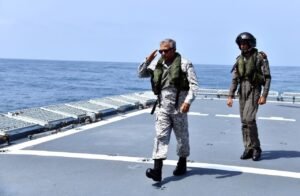 Exercise SEASPARK 2026: Naval chief reviews Pakistan Navy exercise at sea and creeks