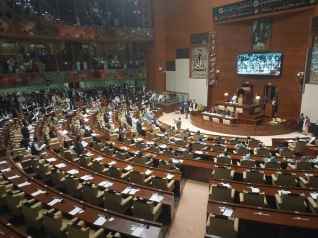 K-Electric officials face questioning over Karachi power outages at the Sindh Assembly.