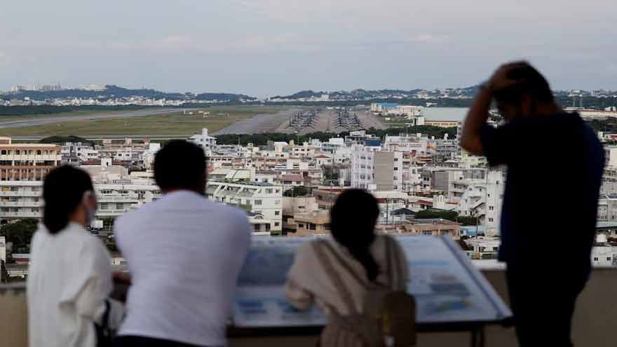 Okinawa Murder case involving US Marine and Japanese woman in Naha.