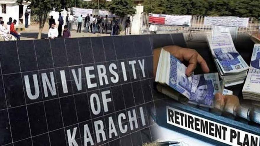 University Professors in Sindh as the provincial government proposes raising the retirement age from 60 to 65.