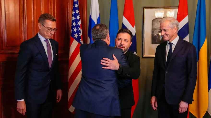 Ukraine Peace Talks involving US envoy Steve Witkoff, Russian President Vladimir Putin and Ukrainian President Volodymyr Zelenskiy.