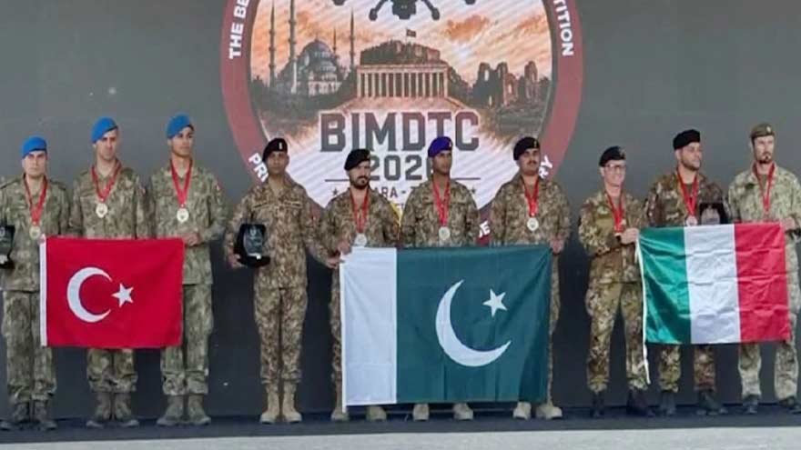Military Drone competition in Ankara, where Pakistan finished second and Captain Talha won an individual silver medal.