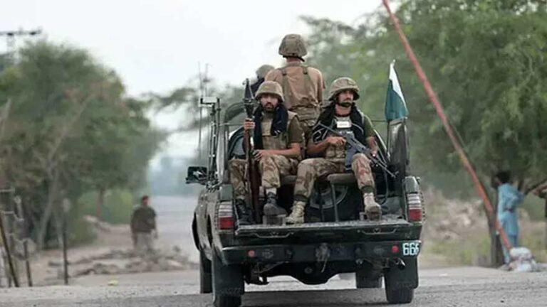 Balochistan Operation targeting militants in Qila Saifullah district, Pakistan.