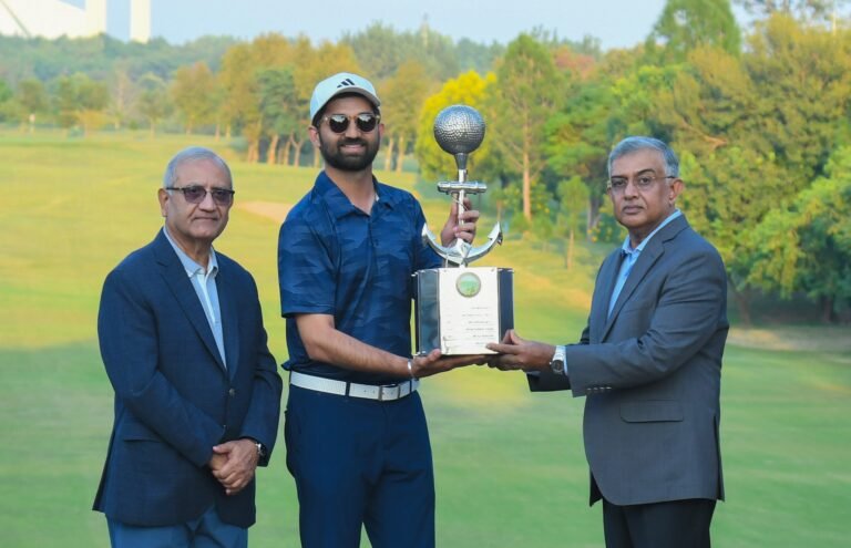 Golf Cup 2026 at Margalla Greens Golf Club in Islamabad, where Ahmad Sultan Kiyani won the amateur title.